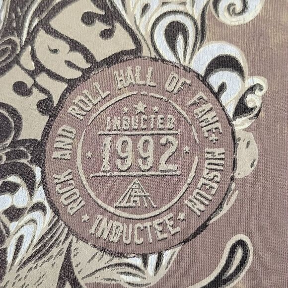 Rock & Roll Hall of Fame Authentic Jimi Hendrix Graphic Tee-shirt Size Medium - Picture 5 of 13